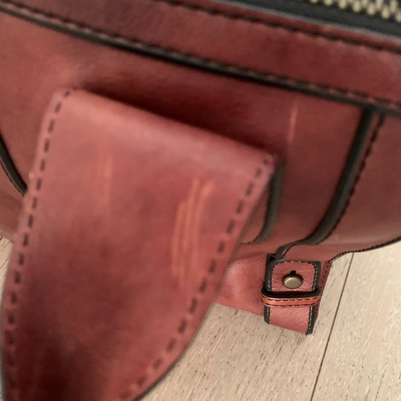 Fossil Vintage Re-issue Leather Brown large tote bag - Picture 6 of 12